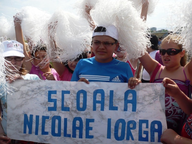 Elevii Scolii ''Nicolae Iorga'' Bacau