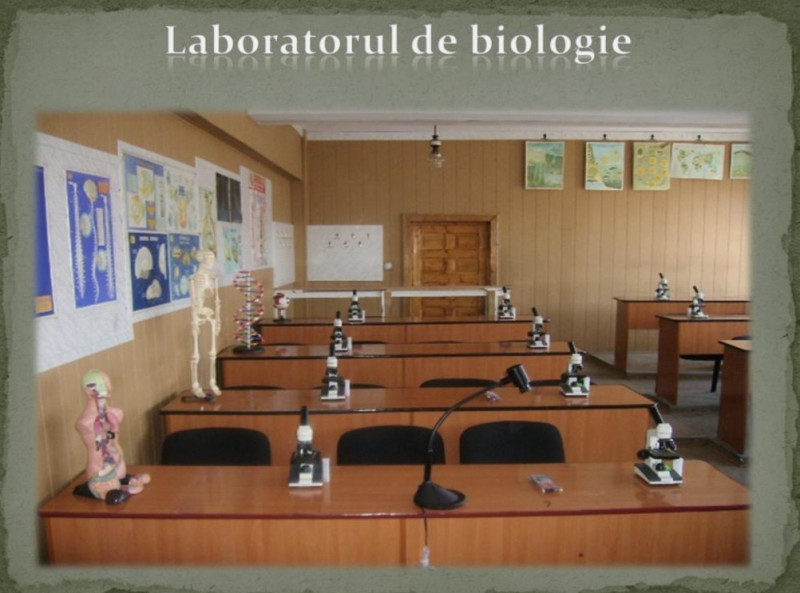 Laboratorul de biologie