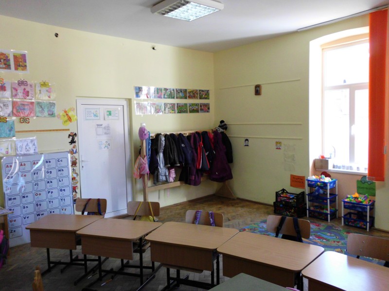 Imagini cu sala clasei pregatitoare pentru anul şcolar 2013 - 2014
