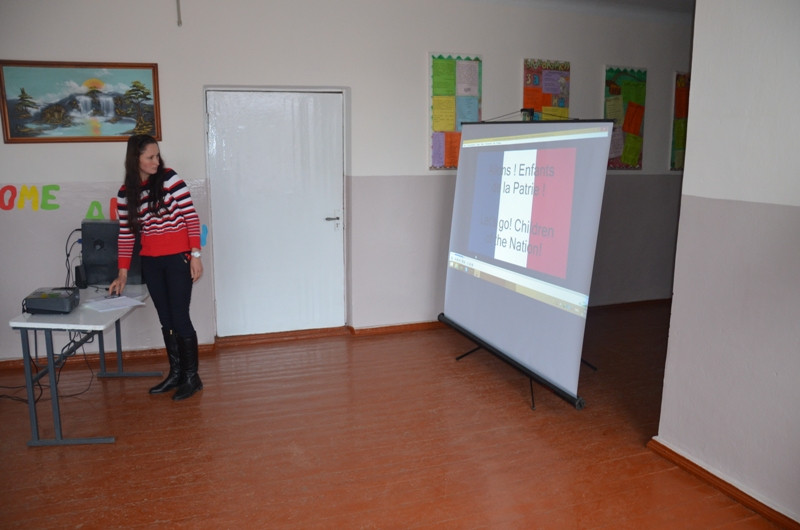 Concursul declamatorilor Concursul declamatorilor, poezia franceză. Organizator, prof. Cioinac Diana