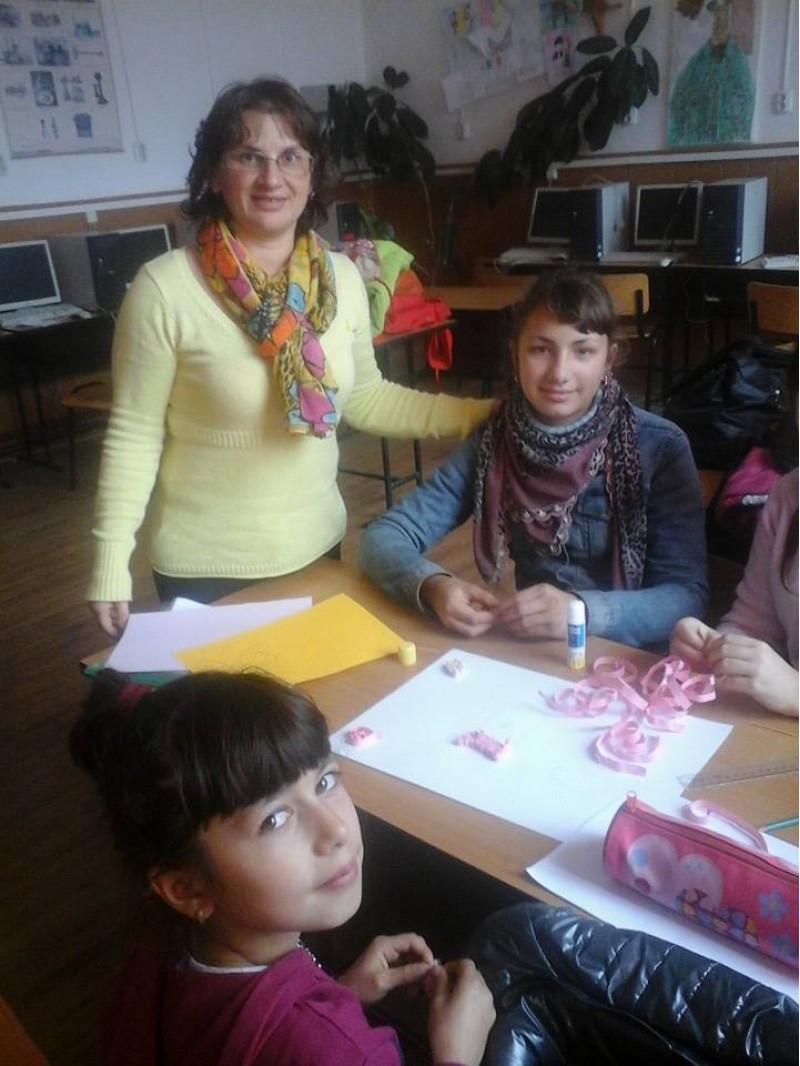 Fote reprezintă activități desfășurate cu ocazia parteneriatului  Școala Valea Mare-Pravăț-Școala Bughea de Jos 