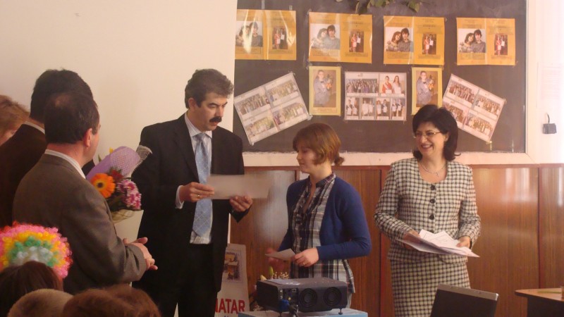 Compania Naţională Poşta Română a înmânat premii elevilor Şcolii 2.