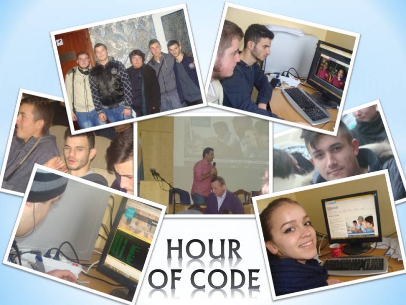 Evenimentul Hour of Code, are ca scop al campaniei  atragerea a zeci de milioane de persoane sa încerce o oră de programare în timpul 8-14 Decembrie, 2014, sarbatorind Computer Science Education Week