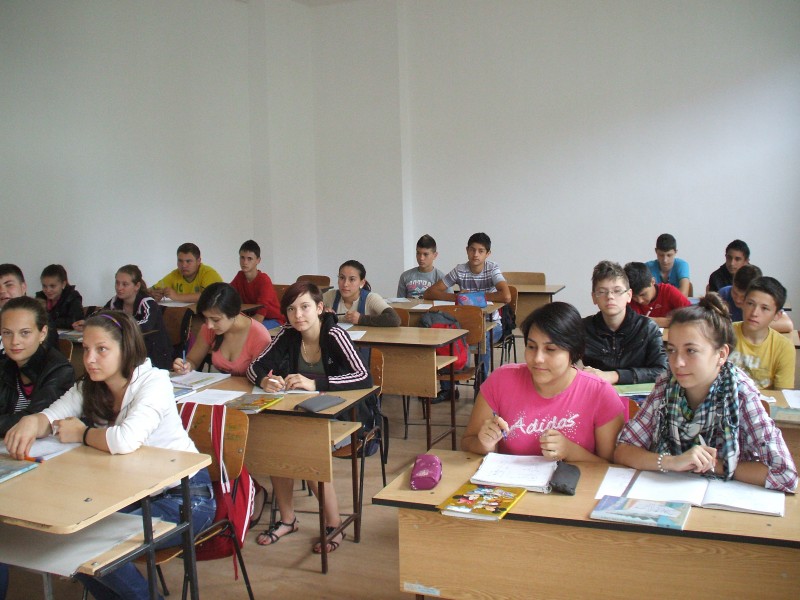 Clasa cu elevi