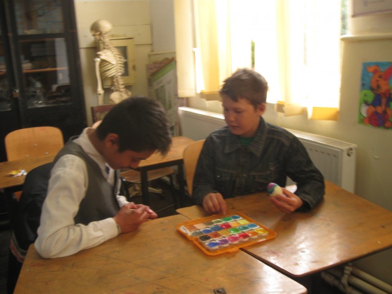 In ziua de 7 aprilie elevii cls. V-VI au participat la activitatea“ARMONII ROMÂNO – FRANCEZE ”