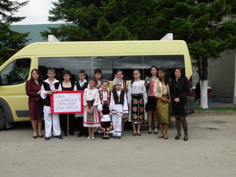 Participare la Festivalul Ion Colojoară organizat de Şcoala gimnazială Vrani, judeţul Caraş-Severin