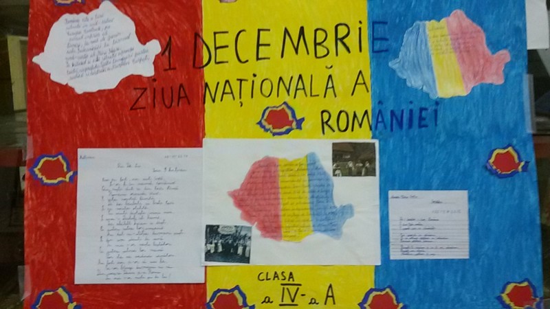 Ziua Nationala a Romaniei- clasa a IV-a A
