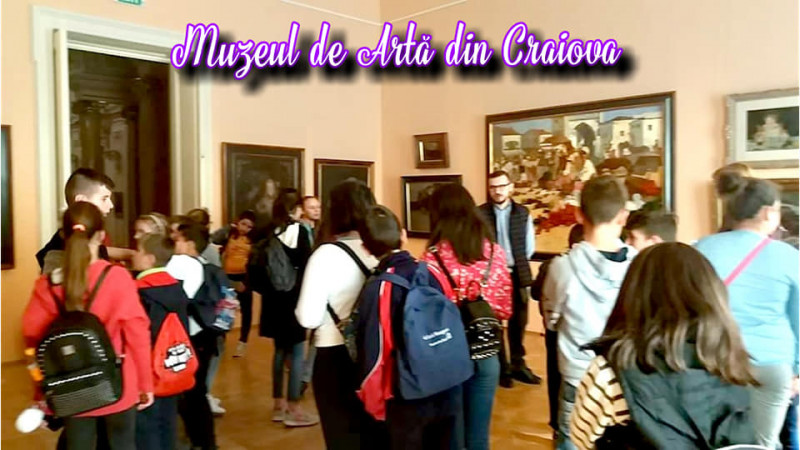 În vizită la Muzeul de Artă din Craiova